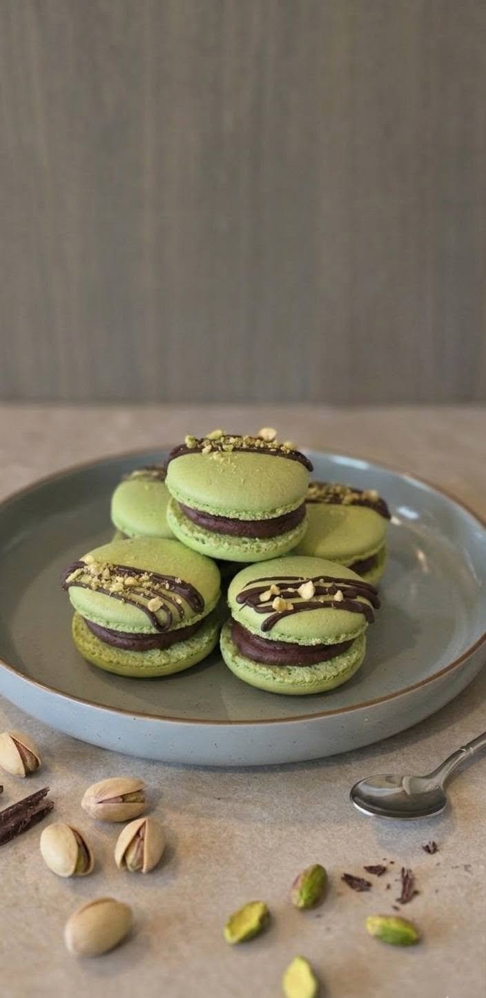 Dubai Chocolate Macarons (dozen)